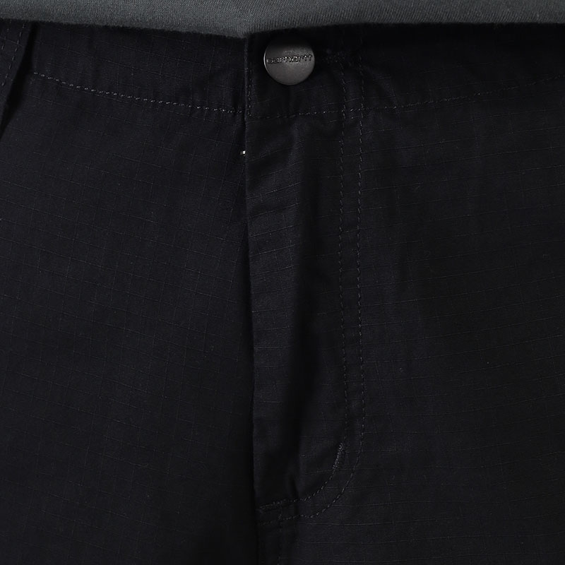 мужские черные брюки Carhartt WIP Regular Cargo Pant I015875-black - цена, описание, фото 6